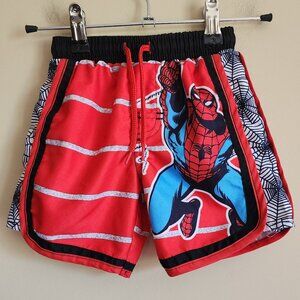 Marvel - Spider-man Toddler Boy Swim Trunks Size 2T